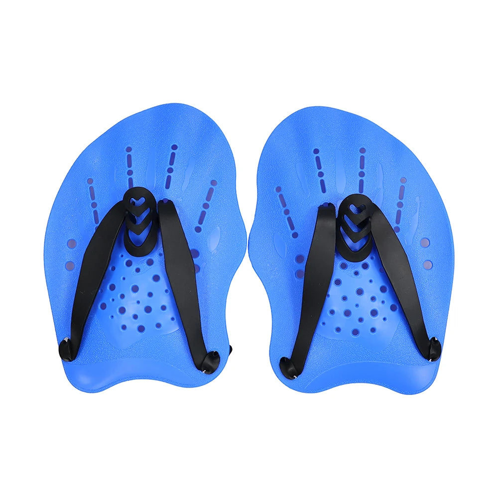 Swimming Training Hands Flippers Swim paddles, Swimming Training Freestyle Swimming Frog Paddles With Adjustable Silicone Straps