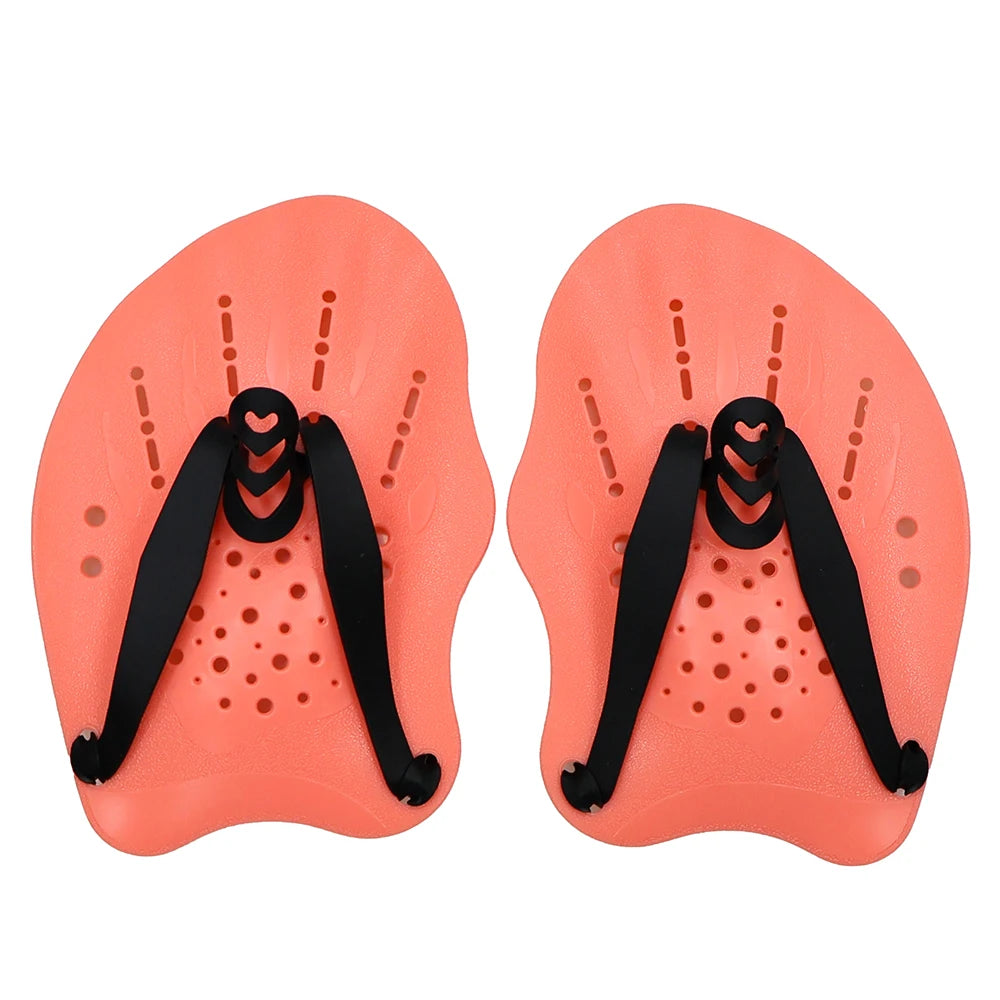 Swimming Training Hands Flippers Swim paddles, Swimming Training Freestyle Swimming Frog Paddles With Adjustable Silicone Straps
