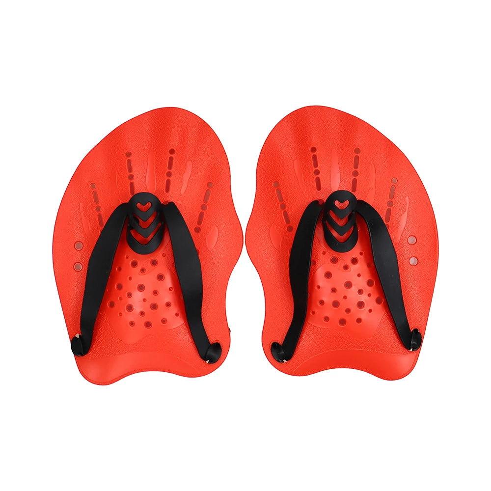 Swimming Training Hands Flippers Swim paddles, Swimming Training Freestyle Swimming Frog Paddles With Adjustable Silicone Straps
