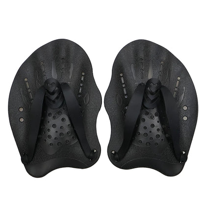 Swimming Training Hands Flippers Swim paddles, Swimming Training Freestyle Swimming Frog Paddles With Adjustable Silicone Straps